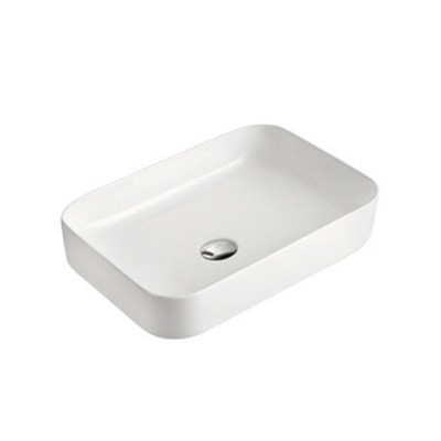 Vitreous China Bathroom Cabinet Countertop Wash Basin Vanity