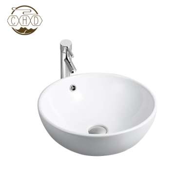 Sanitary Ware Ceramic Bathroom Wash Basin Vessel Sink Hotel Basin