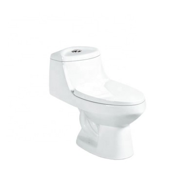 China Supplier Ceramic Bathroom  One Piece  S-Trap WC Toilet