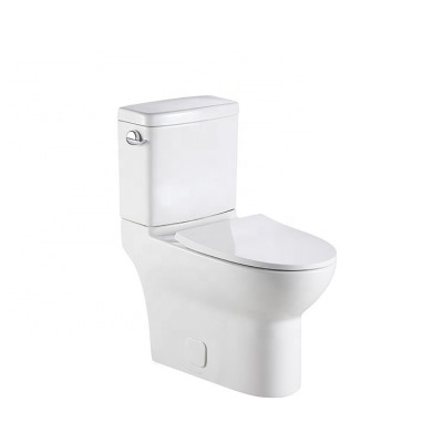 CUPC Approved Vitreous China Siphonic ADA WC Two Piece Toilet