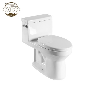 Chanda Sanitary Ware Water Saving White S-Trap Siphonic One Piece Toilet WC Set