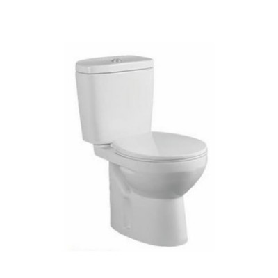 Hot Sale Chinese WC Bathroom Ceramic Two Piece Toilet Floor Standing