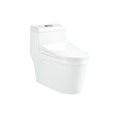 New Arrival Ceramic One Piece Toilet Jet Wash Water Toilet